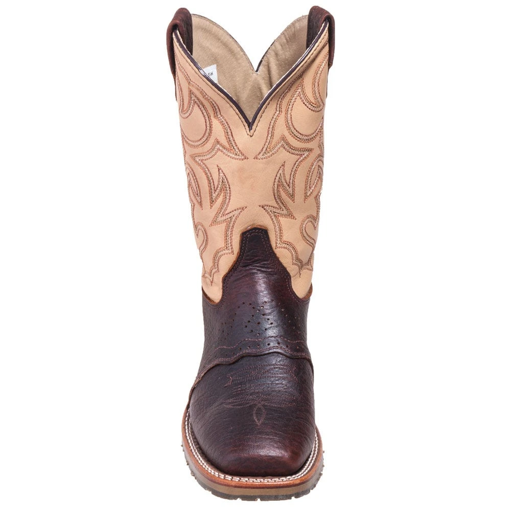 Double H Boots: Men's DH4305 USA-Made Square Toe 11-Inch Cowboy Boots 6 Double H Boots: Men's DH4305 USA-Made Square Toe 11-Inch Cowboy Boots - Image 6