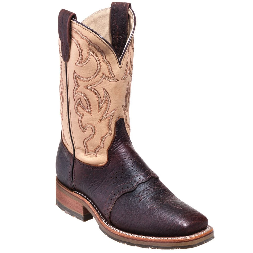 Double H Boots: Men's DH4305 USA-Made Square Toe 11-Inch Cowboy Boots 3 Double H Boots: Men's DH4305 USA-Made Square Toe 11-Inch Cowboy Boots - Image 3