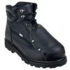Iron Age Boots: Mens IA5016 Black Ground Breaker Met Guard Steel Toe EH Work Boots