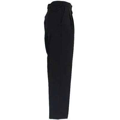 Red Kap Work Clothes: PT32 BK Men's Black Pleated Work Pants 2 Red Kap Work Clothes: PT32 BK Men's Black Pleated Work Pants - Image 2