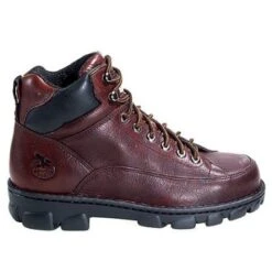 Georgia Boots: Wide Load Steel Toe Eagle Light Boots G6395