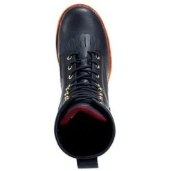 Chippewa Boots: Men's Steel Toe EH 73020 Black Logger Boots -Workingperson Deals Shirts Store image 45187