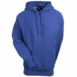 Sport Tek Sweatshirts: Men's Royal Blue F281 RYL Heavyweight Pullover Hooded Sweatshirt