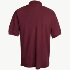 Port Authority Shirts: K500P BUR Men's Burgundy Knit Silk Touch Polo Shirt -Workingperson Deals Shirts Store image 49290