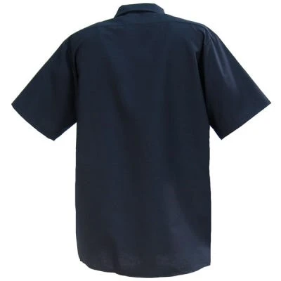 Red Kap Shirts: Men's SP24 NV Navy Industrial Short-Sleeve Work Shirt 2 Red Kap Shirts: Men's SP24 NV Navy Industrial Short-Sleeve Work Shirt - Image 2