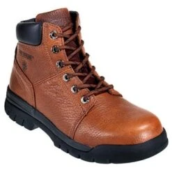 Wolverine Boots: Men's 4713 Steel Toe Slip Resistant Work Boots