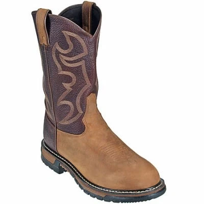 Rocky Boots: Men's Round Toe Slip-Resistant Cowboy Boots 2732 7 Rocky Boots: Men's Round Toe Slip-Resistant Cowboy Boots 2732 - Image 7