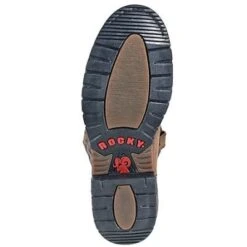 Rocky Boots: Men's Round Toe Slip-Resistant Cowboy Boots 2732 10 Rocky Boots: Men's Round Toe Slip-Resistant Cowboy Boots 2732 -Workingperson Deals Shirts Store image 50654