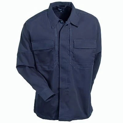 5.11 Tactical Shirts: Stain-Resistant Navy Work Shirt 72002 724 3 5.11 Tactical Shirts: Stain-Resistant Navy Work Shirt 72002 724 - Image 3