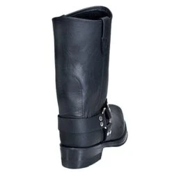 Double H Boots: Men's 4008 Black 10-Inch USA-Made Harness Work Boots -Workingperson Deals Shirts Store image 52549