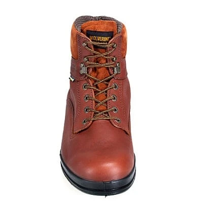 Wolverine Boots: Men's DuraShock 3122 Slip Resistant Brown Work Boots 2 Wolverine Boots: Men's DuraShock 3122 Slip Resistant Brown Work Boots - Image 2