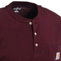 Carhartt Shirts: Men's Port K84 PRT Cotton Workwear Henley Shirt 5 Carhartt Shirts: Men's Port K84 PRT Cotton Workwear Henley Shirt -Workingperson Deals Shirts Store image 54313