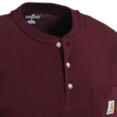 Carhartt Shirts: Men's Port K84 PRT Cotton Workwear Henley Shirt 3 Carhartt Shirts: Men's Port K84 PRT Cotton Workwear Henley Shirt - Image 3