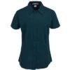 Port Authority Shirts: Women's Dark Green Short Sleeve Shirt L508 DGR