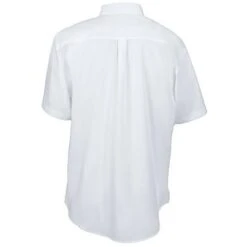 Port Authority Shirts: Men's White Short Sleeve Shirt S508 WHT -Workingperson Deals Shirts Store image 55680