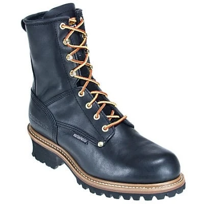 Carolina Boots: Men's 8 Inch Steel Toe CA9823 Waterproof Logger Boots 7 Carolina Boots: Men's 8 Inch Steel Toe CA9823 Waterproof Logger Boots - Image 7