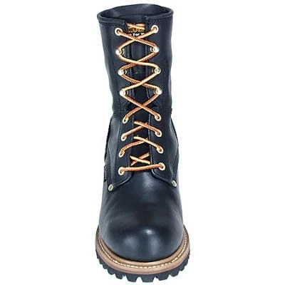 Carolina Boots: Men's 8 Inch Steel Toe CA9823 Waterproof Logger Boots 2 Carolina Boots: Men's 8 Inch Steel Toe CA9823 Waterproof Logger Boots - Image 2