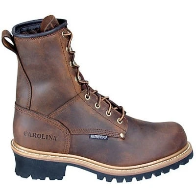 Carolina Boots: Men's Waterproof Logger CA8821 EH Work Boots 1 Carolina Boots: Men's Waterproof Logger CA8821 EH Work Boots