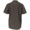 Red Kap Shirts: Men's SP24 CB Brown Short-Sleeve Industrial Uniform Shirt