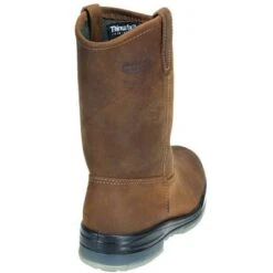 Wolverine Boots: Men's 3367 Insulated Waterproof Brown Wellington Boots -Workingperson Deals Shirts Store image 59642
