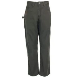 Wrangler Riggs Jeans: Men's Loden Green 3W020 LD Cotton Ripstop Carpenter Jeans -Workingperson Deals Shirts Store image 60156