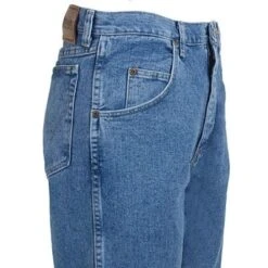 Wrangler Jeans: Men's Vintage Indigo 35001 VI Rugged Wear Relaxed Fit Work Jeans -Workingperson Deals Shirts Store image 60179