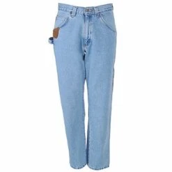 Wrangler Riggs Jeans: Men's Vintage Indigo 3W020 VI Durashield® Carpenter Jeans -Workingperson Deals Shirts Store image 61928
