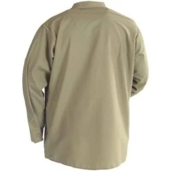 Red Kap Work Clothes: Men's Khaki SP14 KK Long Sleeve Work Shirt