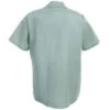 Red Kap Shirts: Men's Green SP24 LG Short-Sleeve Lightweight Work Shirt