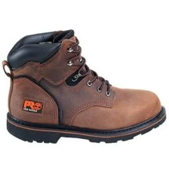 Timberland PRO Boots: Men's Pit Boss Brown 33034 EH Steel Toe Work Boots