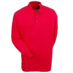 5.11 Tactical Shirts: Men's Red Cotton Polo Shirt 42056 477 -Workingperson Deals Shirts Store image 76956