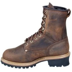 Carolina Boots: Men's Waterproof Insulated CA7821 Met Guard Logger Boots -Workingperson Deals Shirts Store image 77281