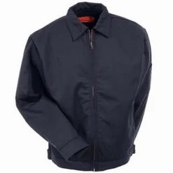 Red Kap Men's Navy CSJT22 NVY Slash Pocket Jacket
