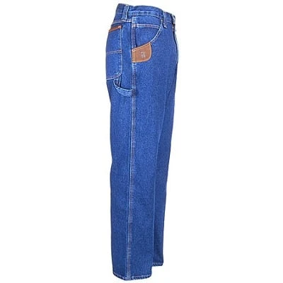 Wrangler Riggs Jeans: Men's Antique Indigo 3W020 AI Durashield® Carpenter Jeans 2 Wrangler Riggs Jeans: Men's Antique Indigo 3W020 AI Durashield® Carpenter Jeans - Image 2