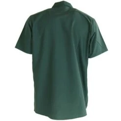 Red Kap Shirts: Men's SP24 SG Green Short-Sleeve Uniform Work Shirt