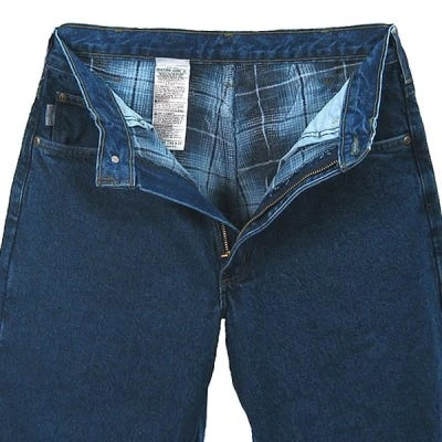 Carhartt Jeans: Men's B172 DST Relaxed Straight Leg Flannel Lined Jeans 2 Carhartt Jeans: Men's B172 DST Relaxed Straight Leg Flannel Lined Jeans - Image 2
