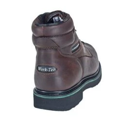 Florsheim FE665 Men's 6 Inch Brown Leather Steel-Toe EH Boot -Workingperson Deals Shirts Store image 80324