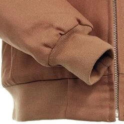CornerStone Jackets: Brown Hooded Cotton Duck Work Jacket J763H DBR 7 CornerStone Jackets: Brown Hooded Cotton Duck Work Jacket J763H DBR -Workingperson Deals Shirts Store image 81059