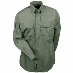 5.11 Tactical Shirts: Men's Green Cotton Work Shirt 72157 182 7 5.11 Tactical Shirts: Men's Green Cotton Work Shirt 72157 182 -Workingperson Deals Shirts Store image 83168
