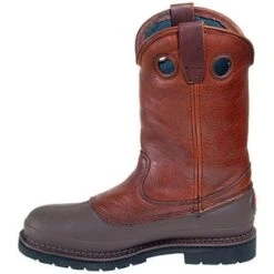Georgia Boots: Men's Brown G5655 Muddog EH Steel Toe Wellington Boots -Workingperson Deals Shirts Store image 83870