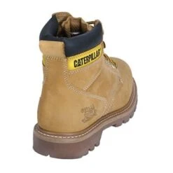 Caterpillar Boots: Men's 6 Inch Steel Toe 89162 Nubuck Work Boots -Workingperson Deals Shirts Store image 84920