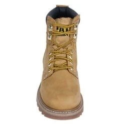 Caterpillar Boots: Men's 6 Inch Steel Toe 89162 Nubuck Work Boots -Workingperson Deals Shirts Store image 84924
