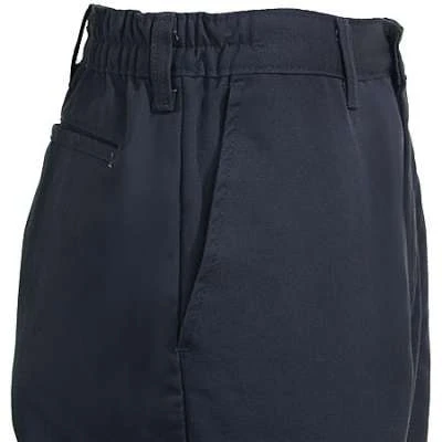 Red Kap Pants: Men's Black Elastic Insert PT60 BK Twill Work Pants 2 Red Kap Pants: Men's Black Elastic Insert PT60 BK Twill Work Pants - Image 2