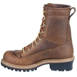 Carolina Boots: Men's Steel Toe EH CA9824 Waterproof Logger Boots -Workingperson Deals Shirts Store image 88564
