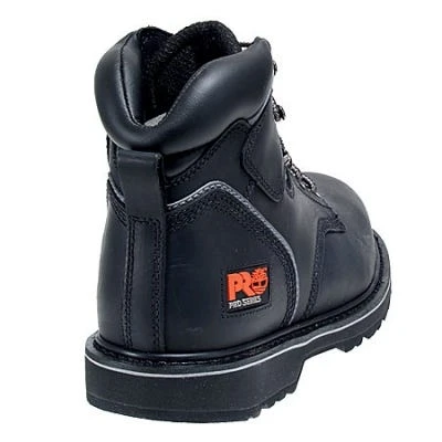 Timberland PRO Boots: Men's Pit Boss Black 33032 EH 6" Steel Toe Work Boots 3 Timberland PRO Boots: Men's Pit Boss Black 33032 EH 6" Steel Toe Work Boots - Image 3