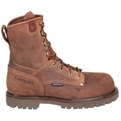 Carolina Boots: Men's Tan Insulated CA9028 Waterproof Work Boots