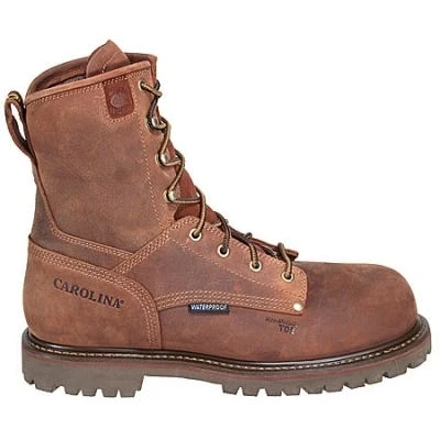 Carolina Boots: Men's Tan Insulated CA9028 Waterproof Work Boots 1 Carolina Boots: Men's Tan Insulated CA9028 Waterproof Work Boots