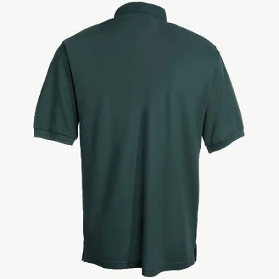 Port Authority Shirts: Men's Silk Touch Green Polo Shirt K500P DGR 3 Port Authority Shirts: Men's Silk Touch Green Polo Shirt K500P DGR - Image 3