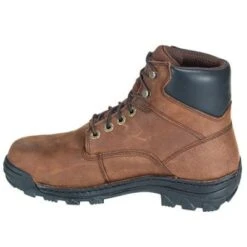 Wolverine Boots: Men's 5484 Durbin Waterproof Nubuck Brown Boots -Workingperson Deals Shirts Store image 91484