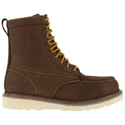Iron Age Boot: Men's IA5081 Tan Reinforcer Steel Toe EH Wedge Boot 7 Iron Age Boot: Men's IA5081 Tan Reinforcer Steel Toe EH Wedge Boot -Workingperson Deals Shirts Store iron age ia5081 reinforcer 01